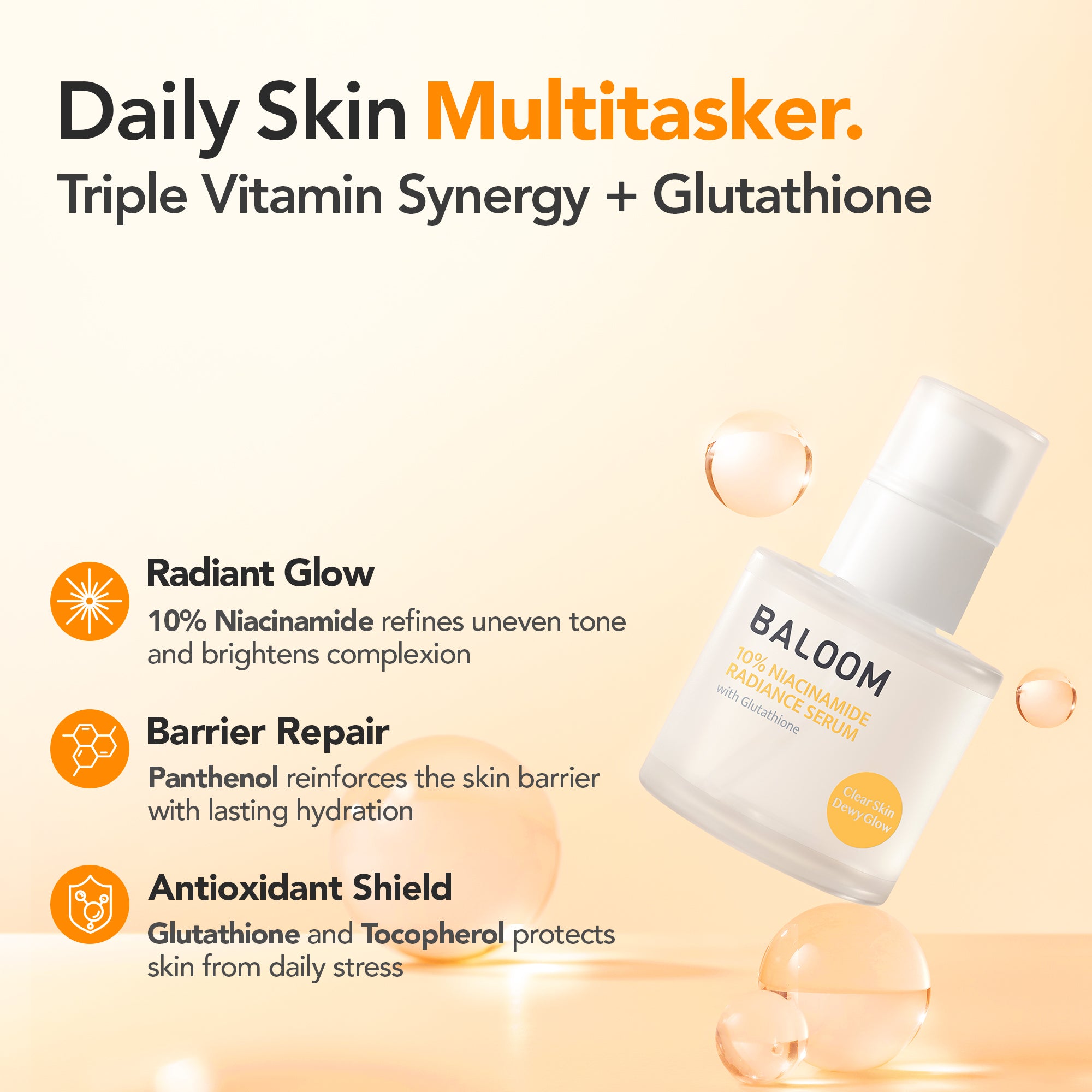 BALOOM 10% NIACINAMIDE RADIANCE SERUM