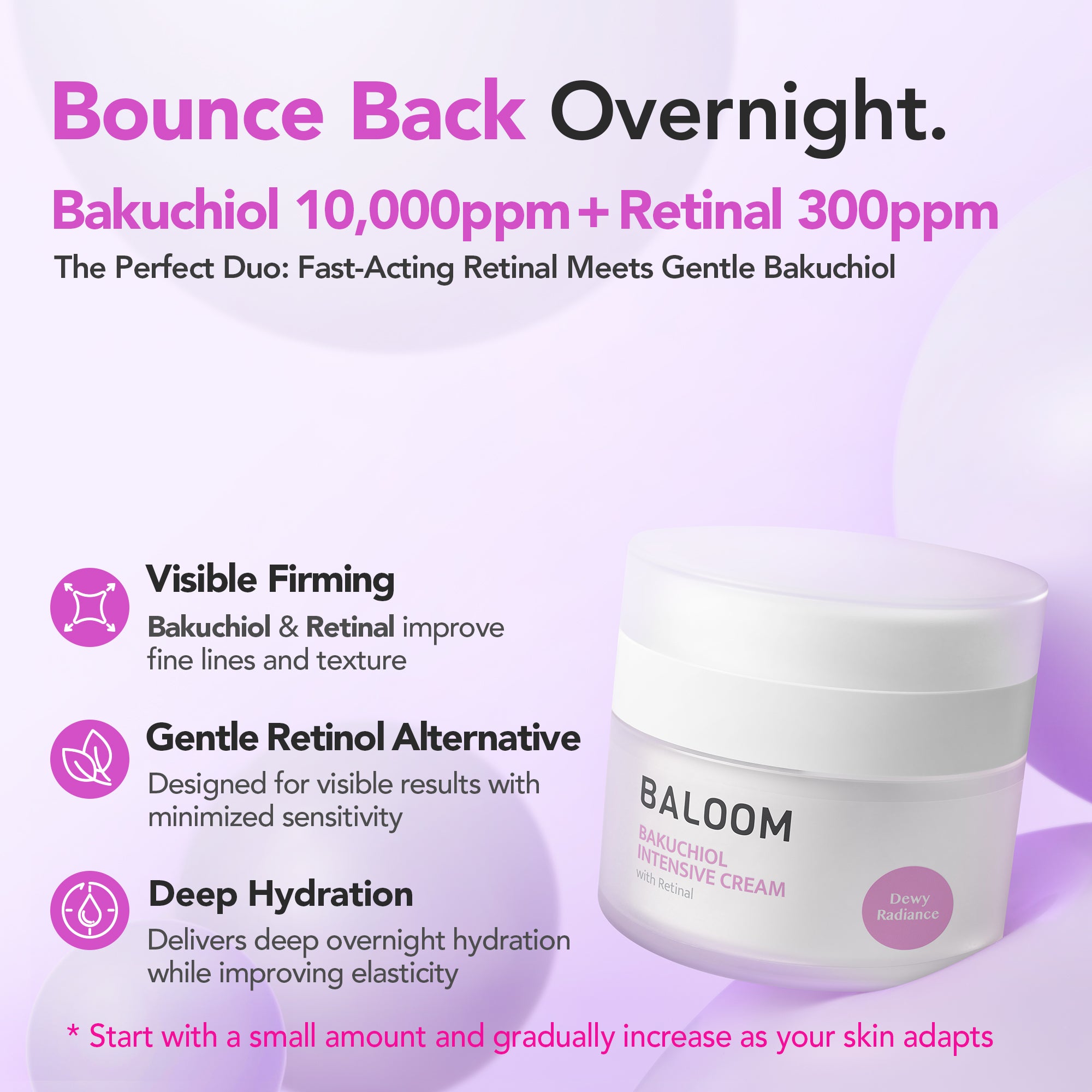 BALOOM BACKUCHIOL INTENSIVE CREAM
