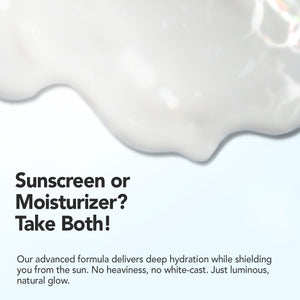 Protector solar ligero con 2% de pantenol SPF 50