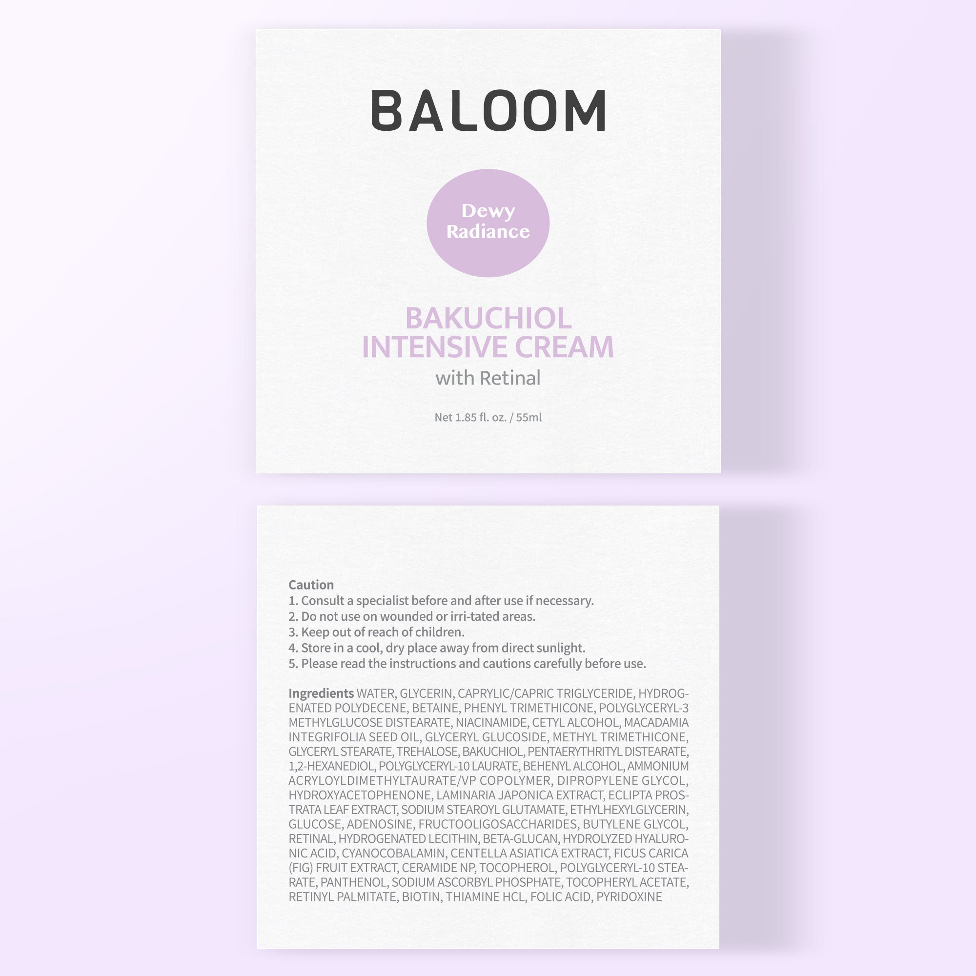 BALOOM BACKUCHIOL INTENSIVE CREAM