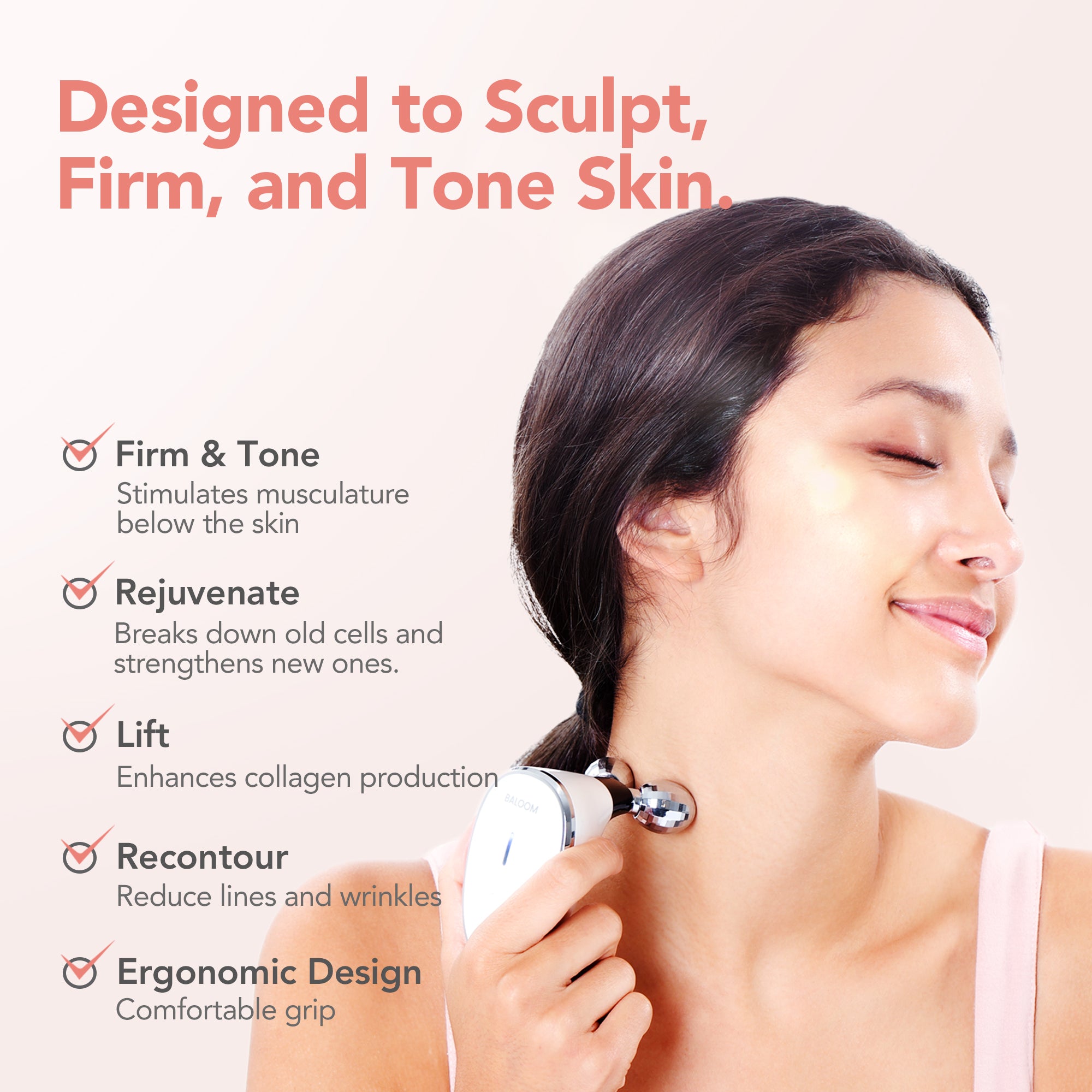 BALOOM MICROCURRENT FACE MASSAGER