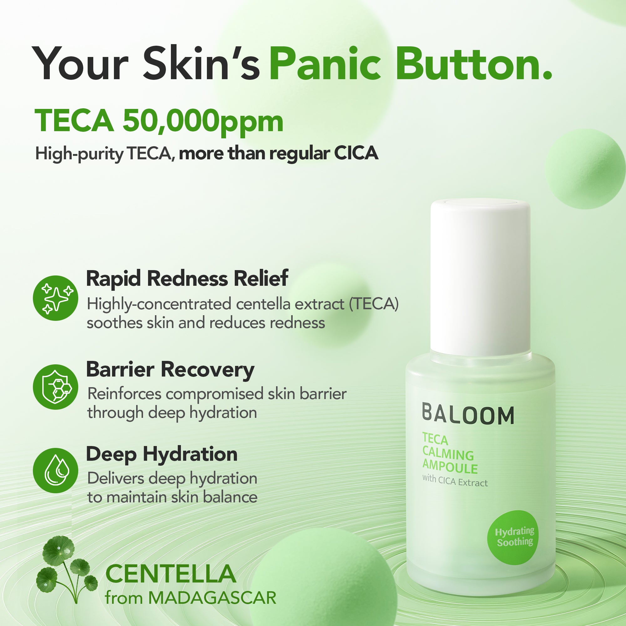 BALOOM TECA CALMING AMPOULE