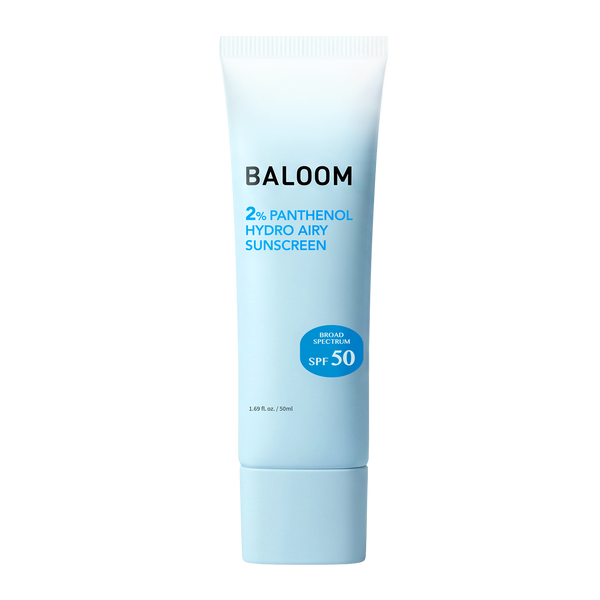 Protector solar ligero con 2% de pantenol SPF 50