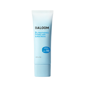 Protector solar ligero con 2% de pantenol SPF 50