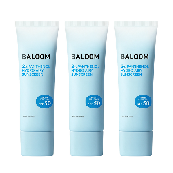 Protector solar ligero con 2% de pantenol SPF 50