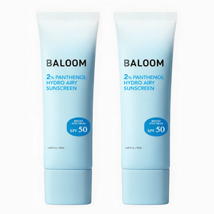 Protector solar ligero con 2% de pantenol SPF 50