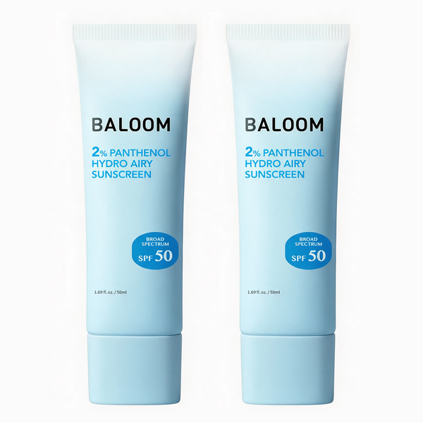 Protector solar ligero con 2% de pantenol SPF 50
