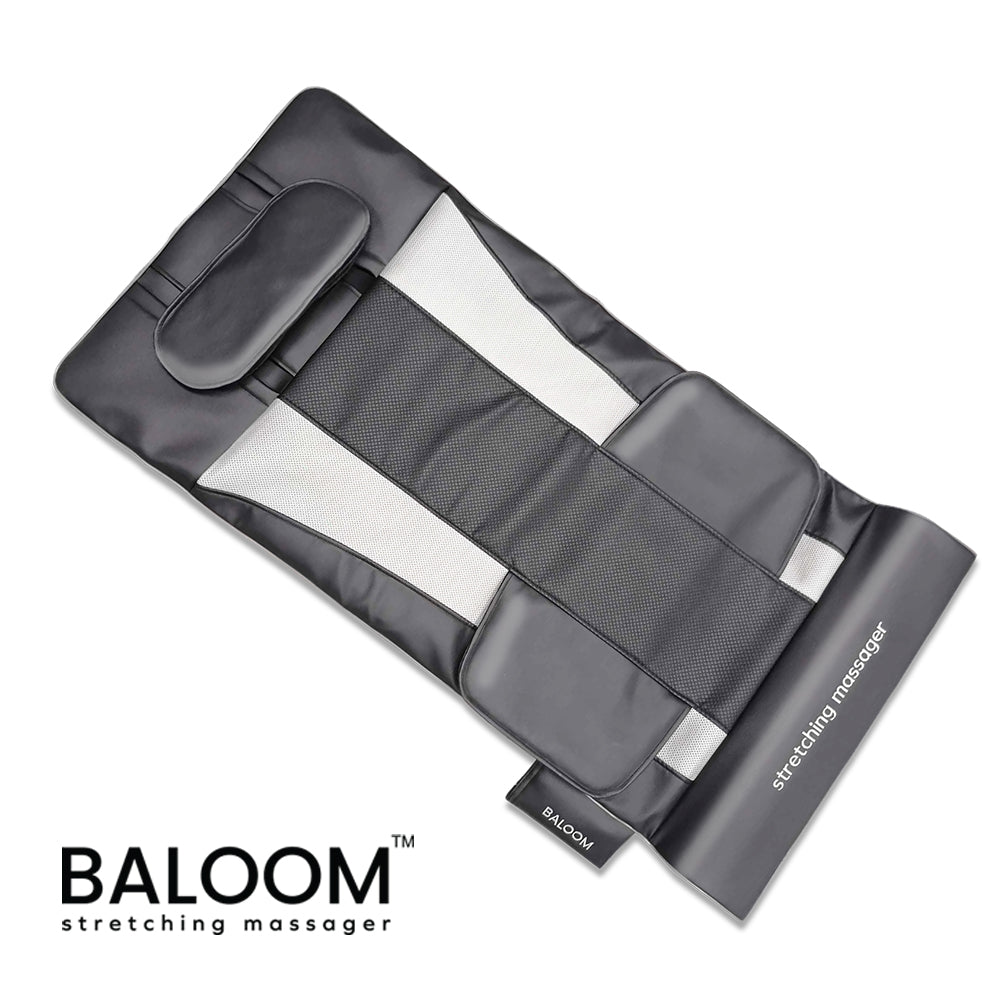 Baloom Stretching Massager has 4 pre-programmed sessions with heating function.